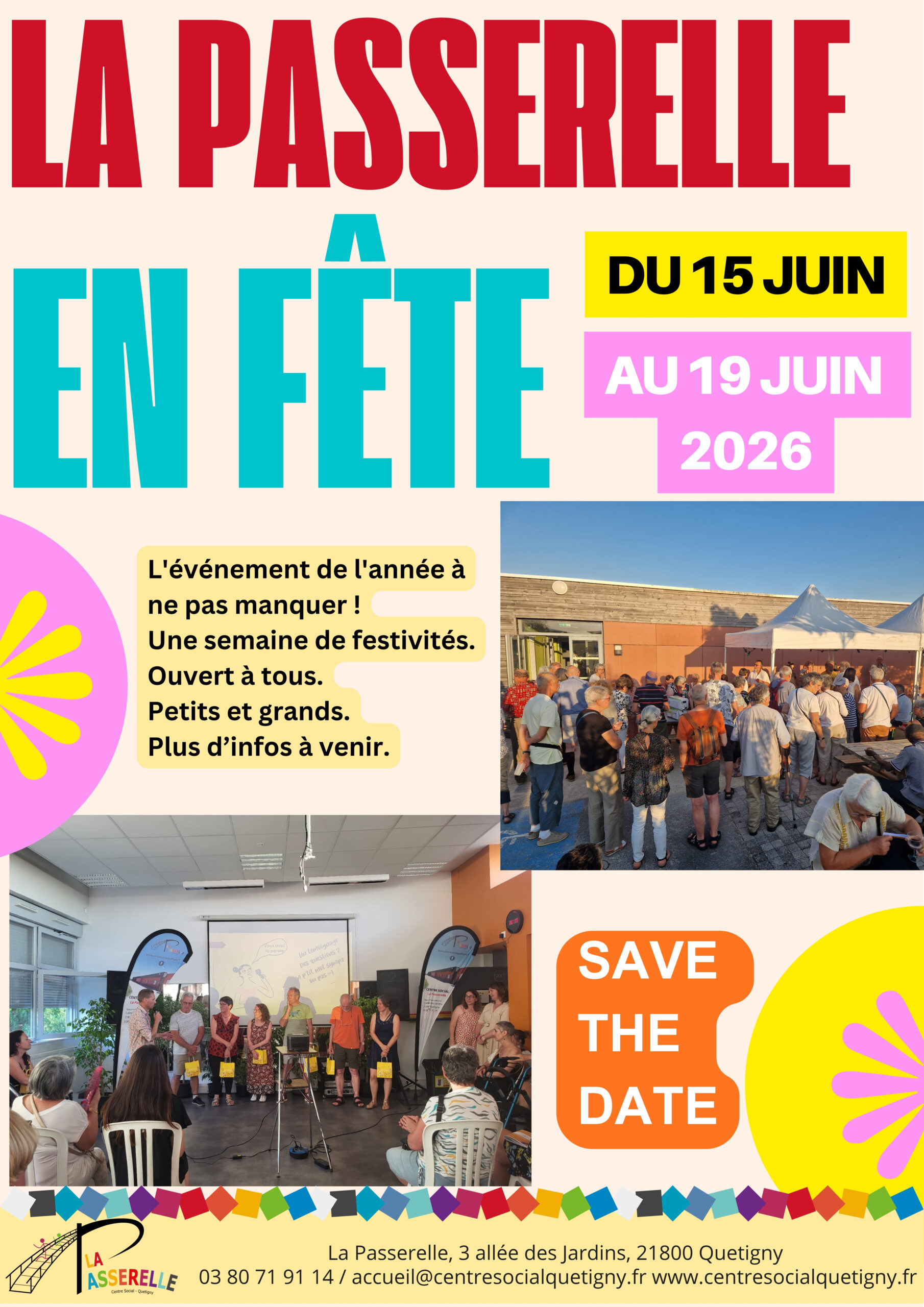 la passerelle en fete